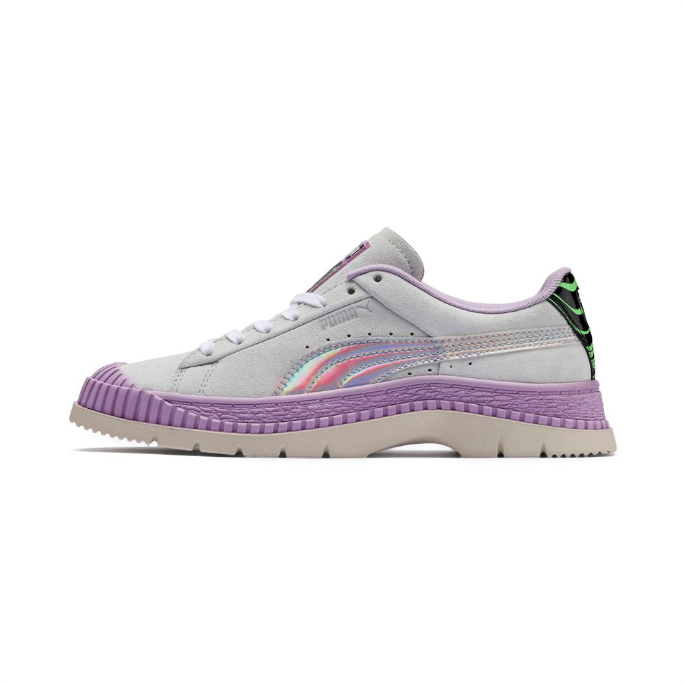 Puma Utility Dimension Női Sportcipő - Titán/Lila ( Hungary - ASBWY9204 )
